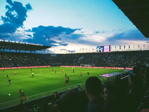 プレミアリーグサッカーの画像